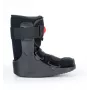 REH O-1183/XL Short Air Walker zābaks – Pneimatiskais potītes un pēdas imobilizators, šūpojošā zole, Melns/Pelēks, XL izmērs