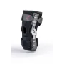 REH Stabilmax O-1241/XL Atvērts īss ceļa atbalsts ar ceļa skriemelis atveri, melns, XL izmērs