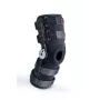REH Stabilmax O-1243/4XL atvērta gara ceļa brekete ar regulējamām siksnām, melna, 4XL