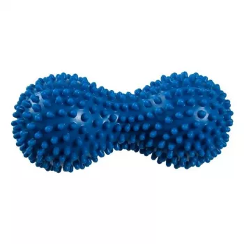 REHA FUND PILO-3018/1 Zemesrieksta formas rehabilitācijas bumba ar masāžas izciļņiem, zila, 15x7 cm