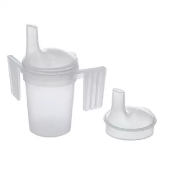 REHA FUND RF-895 Adaptīvā dzeršanas krūze ar snīpi, 250 ml, bez BPA, piemērota trauku mazgājamai mašīnai