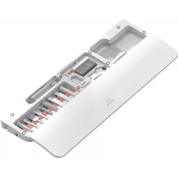 Renkforce 22 daļu tīrīšanas komplekts ar ergonomisku tastatūras plaukstas balstu un iebūvētu viedtālruņa turētāju, balts RF-7260828