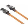 Renkforce CAT 6a S/FTP tīkla savienojuma kabelis 5m oranžs ar portu meklētāju RF-6609654
