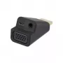 Renkforce HDMI uz VGA adapteris ar 3,5 mm audio, Full HD 1080p, melns 041C142