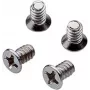 Renkforce RF-4453470 M3 x 10 mm Phillips pan galvas mašīnas skrūves, cinkota tērauda, 10 gabali