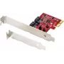 Renkforce RF-4679590 PCIe 2.0 x1 uz 2x SATA III RAID kontrollera karte, Low Profile, ASM1061, RAID 0/1/JBOD
