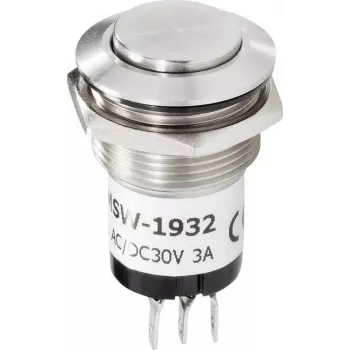 Renkforce RF-4707810 nerūsējošā tērauda durvju zvana poga 1-gang 24 V/1 A