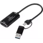 Renkforce RF-4KVC-100 video ierakstīšanas sistēma USB Plug and Play 4K HDMI uz USB 3.0 Full HD 1080p60 uztveršanas karte RF-6048350