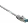 Renkforce RF-5047494 CAT 6a S/FTP savienojuma kabelis, RJ45, 0,5 m, pelēks, aizsargs pret aizķeršanos, liesmu slāpējošs