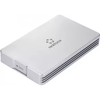 Renkforce RF-5587612 USB4 M.2 NVMe SSD korpuss, bez instrumentiem, alumīnija, melns