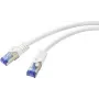 Renkforce RF-6830454 CAT 6a S/FTP savienojuma kabelis, RJ45, 2 m, balts