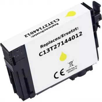 Renkforce RF-6922904 saderīga lielas ietilpības dzeltena tintes kasetne Epson 27XL (T2714, C13T27144012)
