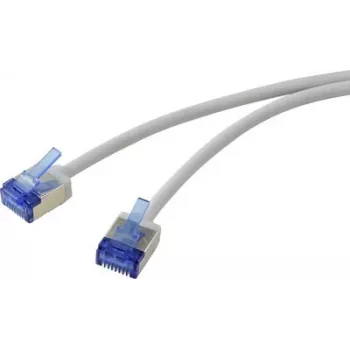 Renkforce RF-7116934 Cat6a U/FTP plāns tīkla savienojuma kabelis 10m pelēks