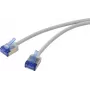 Renkforce RF-7116934 Cat6a U/FTP plāns tīkla savienojuma kabelis 10m pelēks