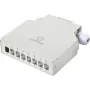 Renkforce RF-7187896 DIN sliedes adapteris, 8 portu neapdzīvots korpuss, gaiši pelēks