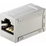 Renkforce RJ45 tīkla adaptera savienotājs, CAT 6a, ekranēts, balts (RF-4562732)