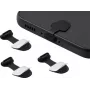 Renkforce USB-C putekļu aizsardzība mobilajām ierīcēm, 3 gab. komplekts, melns (RF-7260818)