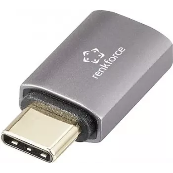 Renkforce USB4 USB-C adapteris vīrišķais uz sievišķo 8K 40Gbps 100W PD RF-3778880