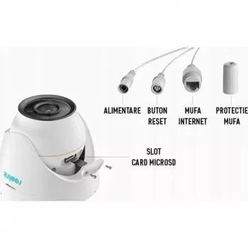 Reolink P344 12MP kupola PoE kamera ar AI video meklēšanu