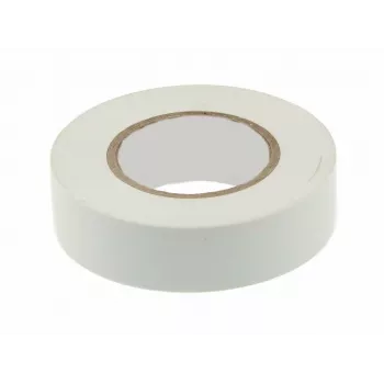 REPERO 711E balta PVC elektroizolācijas lente 19mm x 20m