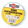 REPERO TTE711E4-0019-20 PVC elektroizolācijas lente, zaļa, 19 mm x 20 m, 600V, liesmu slāpējoša