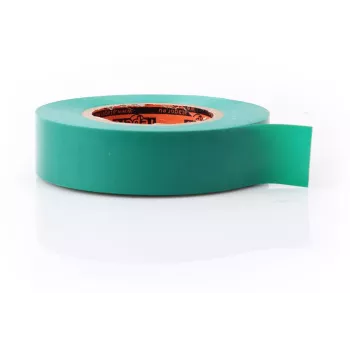 REPERO TTE711E4-0019-20 PVC elektroizolācijas lente, zaļa, 19 mm x 20 m, 600V, liesmu slāpējoša