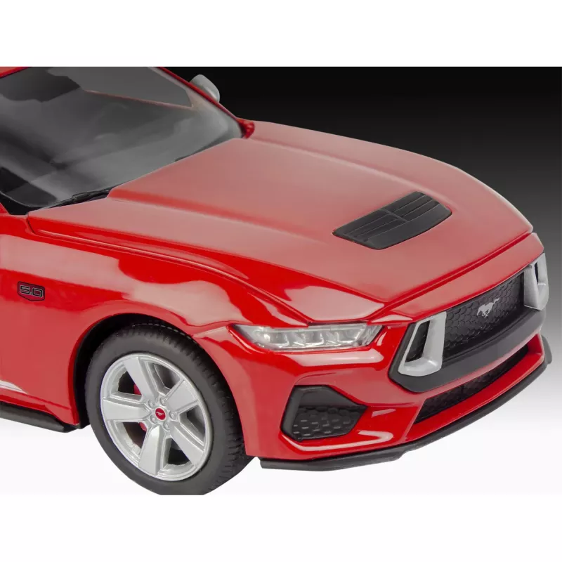 Revell 07743 2024 Ford Mustang GT Click-System 1:25 Plastmasas Modeļa Komplekts
