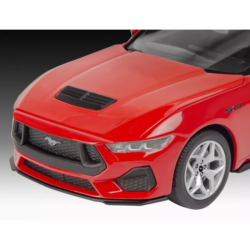 Revell 07743 2024 Ford Mustang GT Click-System 1:25 Plastmasas Modeļa Komplekts
