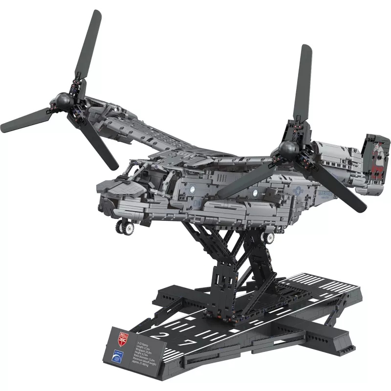 Revell Brick System - Bell Boeing V-22 Osprey Konstrukcijas rotaļlieta (540 gab.)