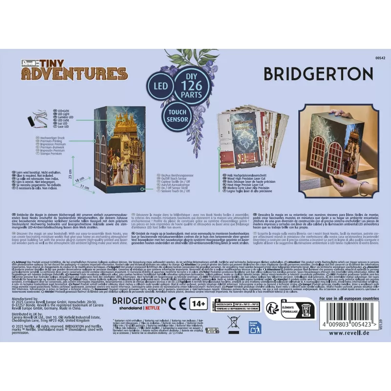 Revell Tiny Adventures - Bridgerton The Duke and I Diorama Model Kit