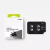 Ringke Camera Frame 2-Pack Samsung Galaxy Z Flip 8 - Melns alumīnija sakausējuma objektīva aizsargs ar 9H rūdītu stiklu
