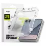 Ringke Galaxy Z Flip 7 ekrāna aizsargs vāka displejam Premium rūdīts stikls 9H (2 gab.) Caurspīdīgs