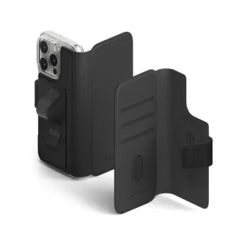 Ringke iPhone 16 Pro Max/16 Plus Maciņš Folio Magnētisks Melns