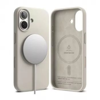 Ringke iPhone 17 Macītis Silikona Magnētiskais Akmens