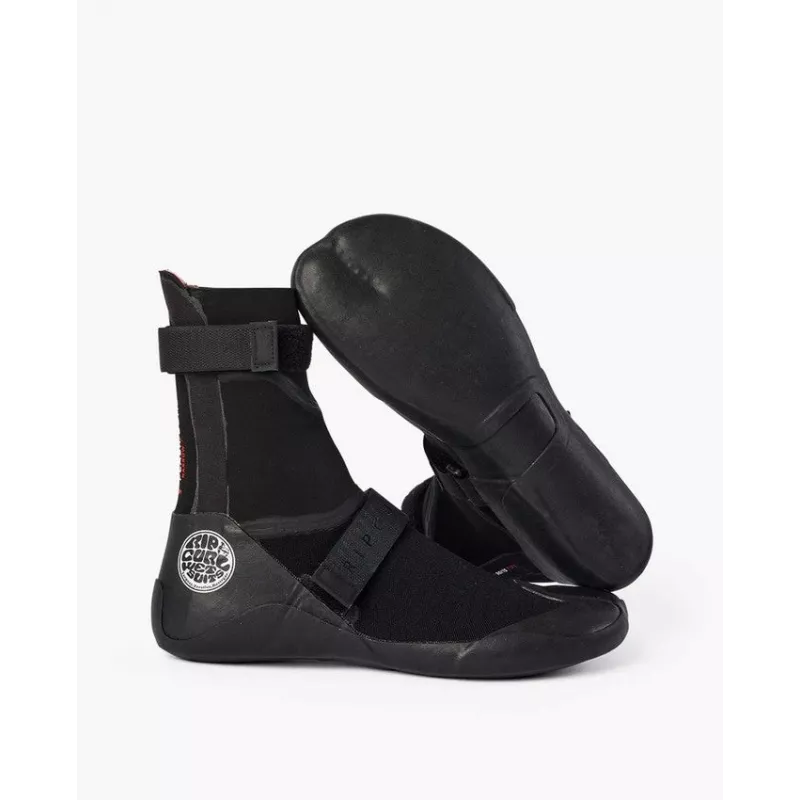 Rip Curl Fbomb 7mm Round Toe Neoprene Boots Black US 9