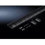 Rittal 5302.120 Kabeļu pārvaldības panelis 1U 19 collas RAL 9005