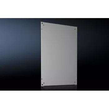 Rittal 8617.550 Montāžas plāksne, cinkots tērauds, 500 x 775 mm, 2,5 mm bieza, pelēka