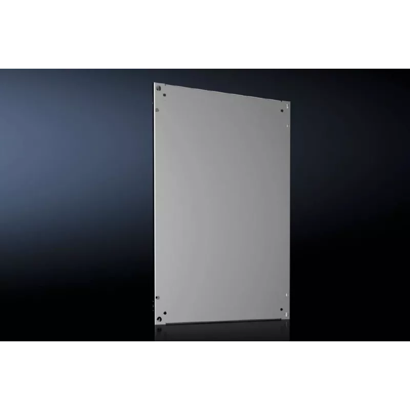 Rittal 8617.550 Montāžas plāksne, cinkots tērauds, 500 x 775 mm, 2,5 mm bieza, pelēka