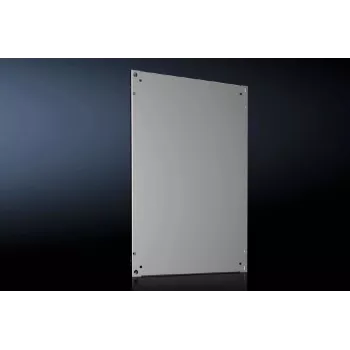 Rittal 8617.550 Montāžas plāksne, cinkots tērauds, 500 x 775 mm, 2,5 mm bieza, pelēka
