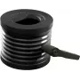 Rittal CP slīpuma adapters ±45° atbalsta sviras savienojumam Ø 130 mm, presēts alumīnijs, grafīta pelēks RAL 7024 6206.420