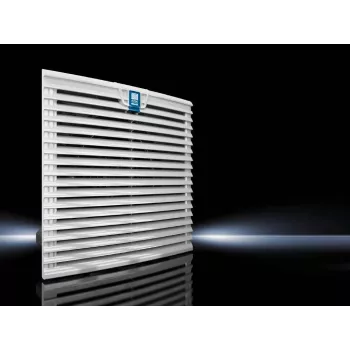 Rittal filtra ventilatora bloks 3239.124 204x204mm gaiši pelēks RAL 7035 230V AC IP54