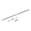 Rittal SZ 2413.375 plakanā kopne, 10 savienojumi, tērauds, 375 mm, 100 A, 690 V AC