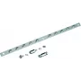 Rittal SZ 2413.375 plakanā kopne, 10 savienojumi, tērauds, 375 mm, 100 A, 690 V AC