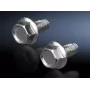 Rittal SZ 2504.000 sistēmas skrūve M5 x 10 mm, iekšējais Torx T25, tērauds, cinkots, 500 gabali