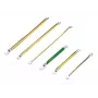 Rittal SZ zemējuma savienotājs, 6 mm², 200 mm, M6 gredzenveida uzgaļi, 10 gab. iepakojums 2569.000