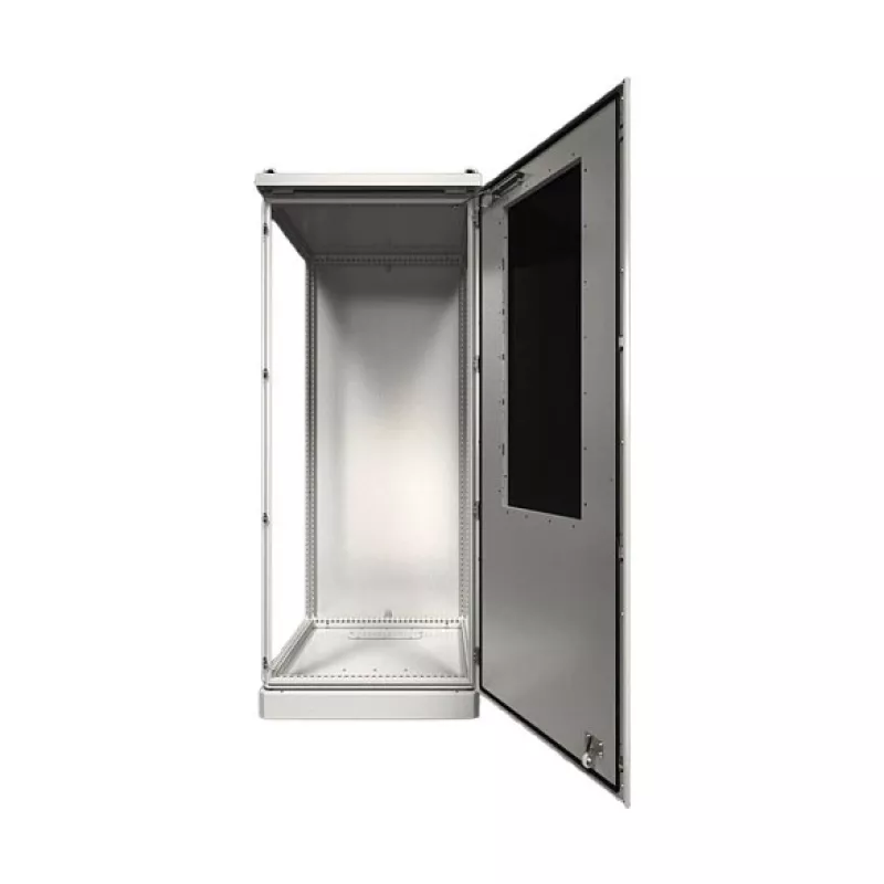Rittal Toptec Outdoor Enclosure CS 9781866 - 800x1600x600mm, IP55, IK10, alumīnijs, RAL 7035