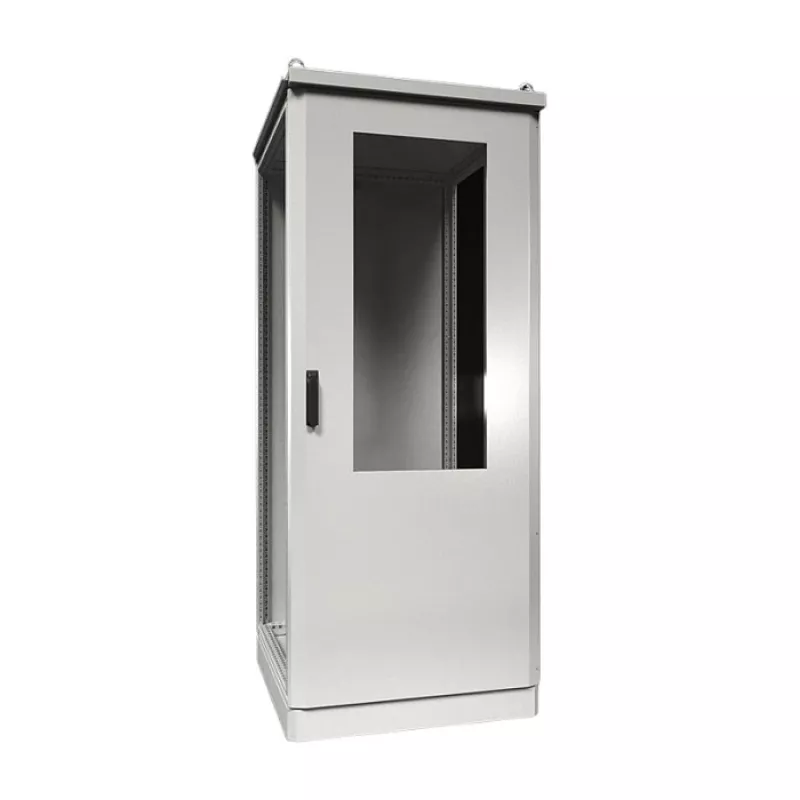 Rittal Toptec Outdoor Enclosure CS 9781866 - 800x1600x600mm, IP55, IK10, alumīnijs, RAL 7035