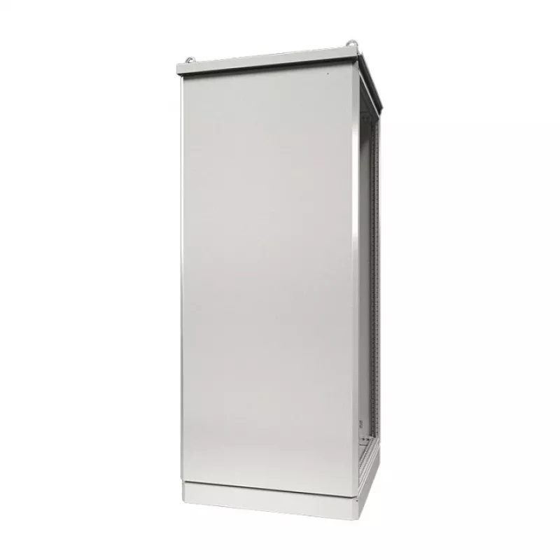 Rittal Toptec Outdoor Enclosure CS 9781866 - 800x1600x600mm, IP55, IK10, alumīnijs, RAL 7035