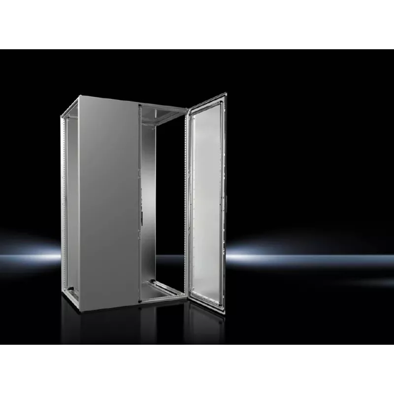 Rittal VX baying enclosure sistēma, 2 durvju, 1200x2000x800 mm, gaiši pelēka
