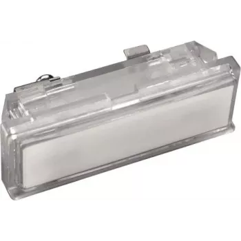 RITTO 1590200 caurspīdīga zvana pogas spiedpoga, 1-gang, ierīkojama, 250V AC, 10A